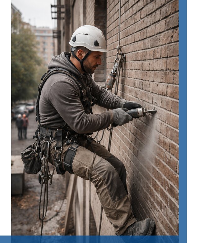 Расшивка кирпичных швов в Тихвине от 656 р. | ВЫСОТНИК-Тхв