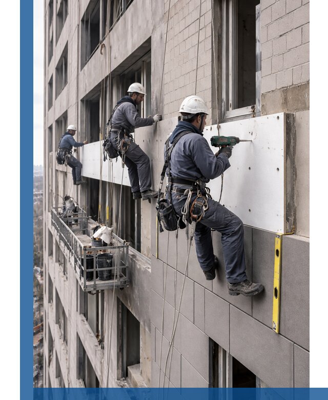 Монтаж фасадных термопанелей высокого качества в Тихвине