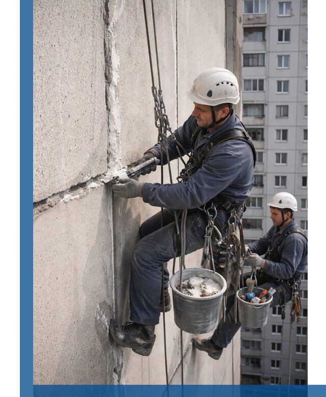 Утепление межпанельных швов в Тихвине профессионально и надежно