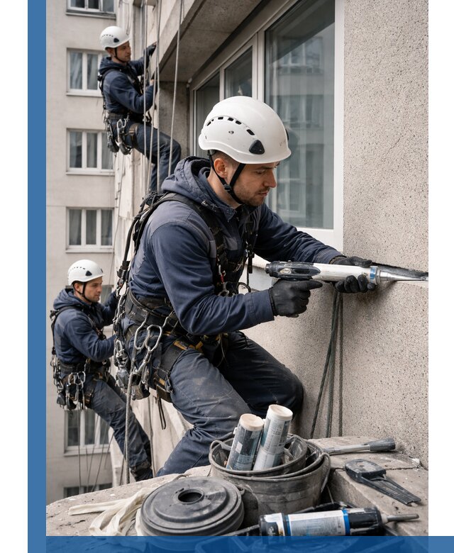 Герметизация швов лоджии в Тихвине профессионально и надежно