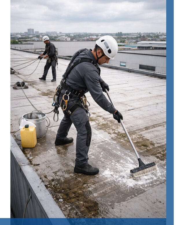 Очистка крыши по графику в Тихвине от 8196 р. | ВЫСОТНИК-Тхв