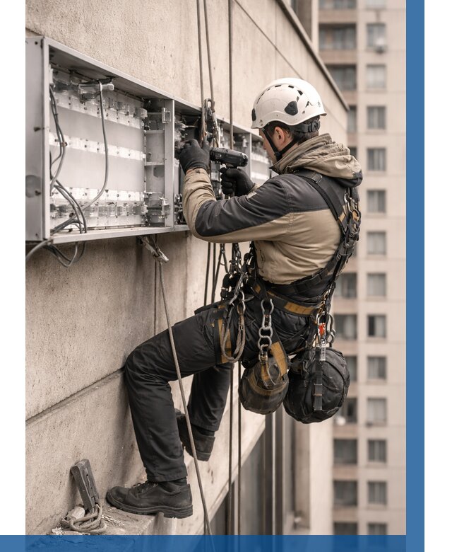 Ремонт вывески на высоте в Тихвине от 4918 р. | ВЫСОТНИК-Тхв