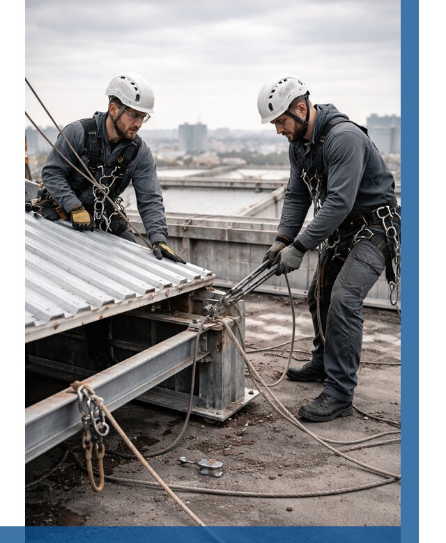 Демонтаж крышной установки в Тихвине от 92888 р. | ВЫСОТНИК-Тхв