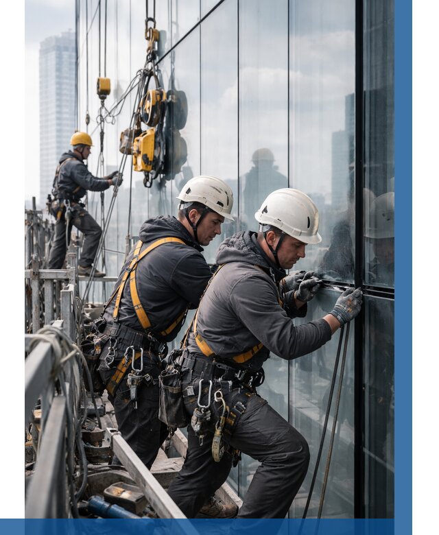 Структурное остекление фасадов в Тихвине от 10382 р. | ВЫСОТНИК-Тхв