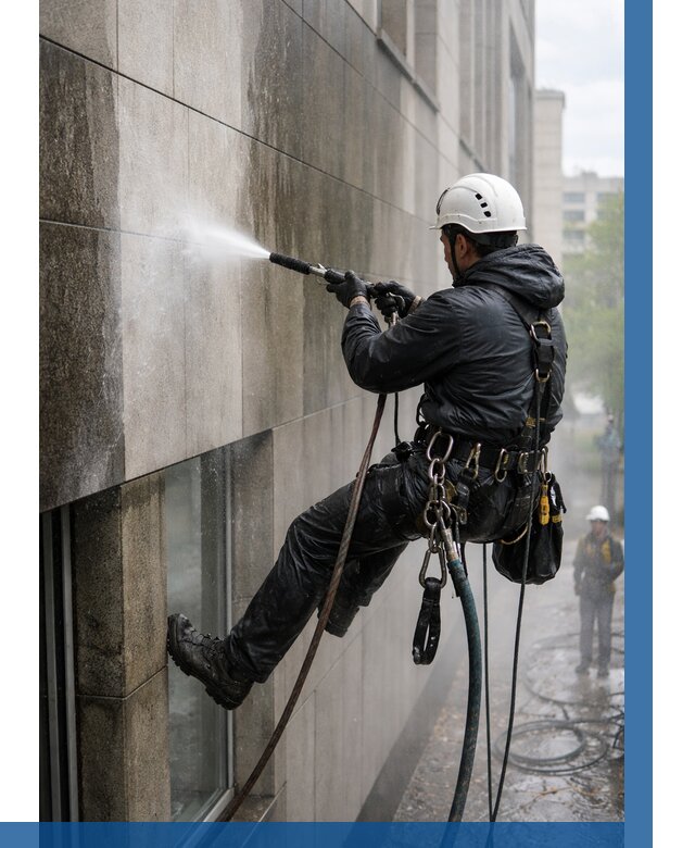 Гидроструйная очистка поверхностей в Тихвине от 929 р. | ВЫСОТНИК-Тхв