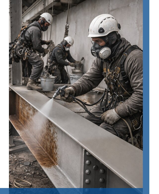 Антикоррозионная покраска металла в Тихвине от 765 р. | ВЫСОТНИК-Тхв