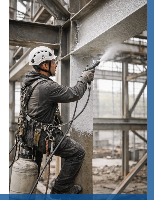 Огнезащита металлоконструкций от 820 р. | ВЫСОТНИК-Тхв в Тихвине