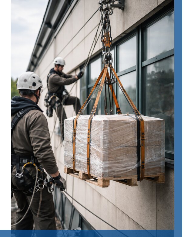 Подъем груза на высоту в Тихвине от 3278 р. | ВЫСОТНИК-Тхв