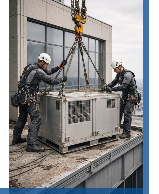 Такелажные работы на высоте в Тихвине от 8742 р. | ВЫСОТНИК-Тхв