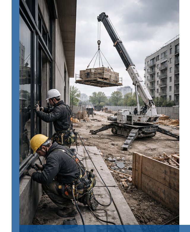 Аренда крана Пионер в Тихвине для строительных работ