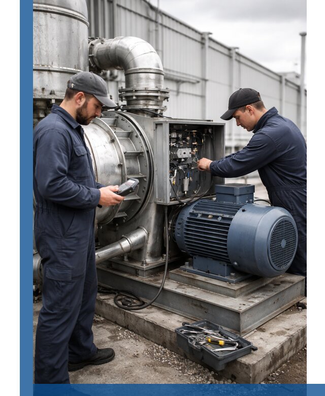 Техническое обслуживание промышленного оборудования в Тихвине