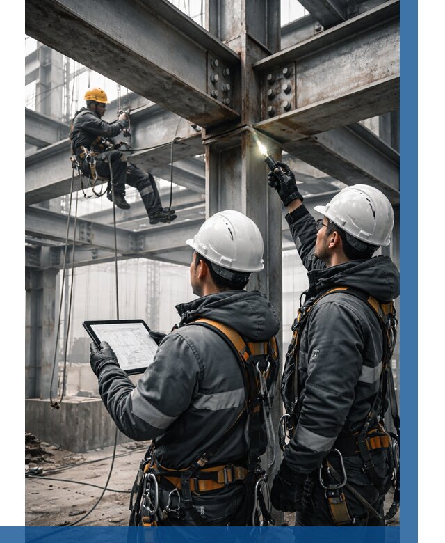 Обследование металлоконструкций в Тихвине от 6010 р. | ВЫСОТНИК-Тхв